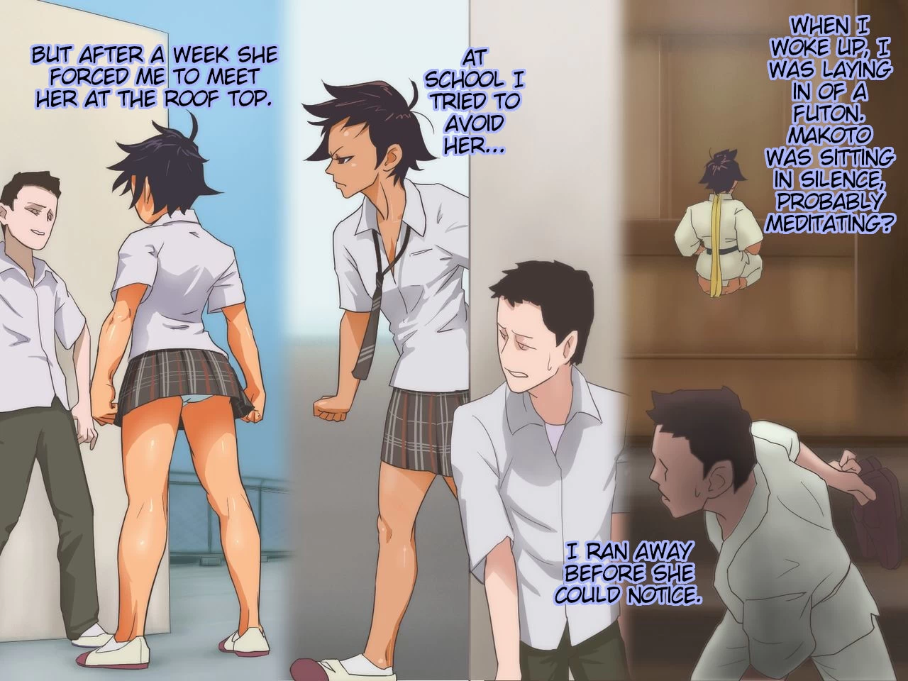 Hot Blooded Karate Girl Niramarese Cross 5th-Dan Missionary Technique porn comic picture 8