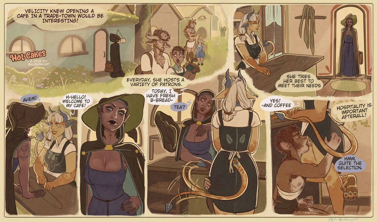 Hot Cakes CYOA porn comic picture 1