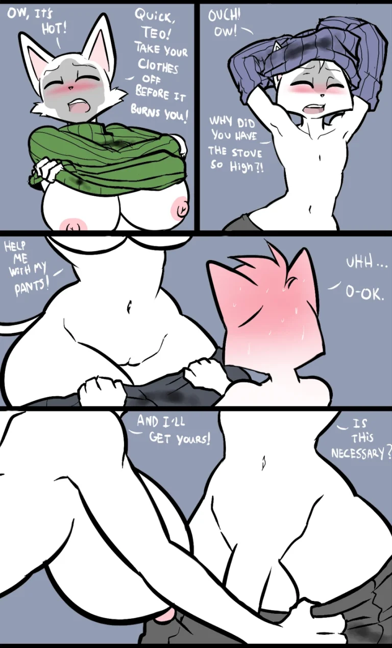 Hot cocoa porn comic picture 3