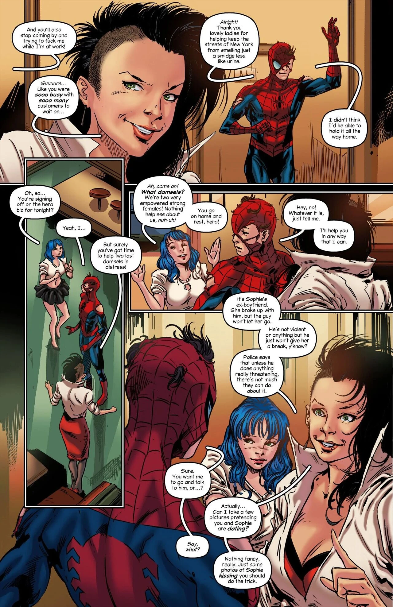 Hot Coffee porn comic picture 5