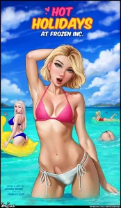 Hot Holidays at Frozen Inc. (Shemale) porn comic picture 1