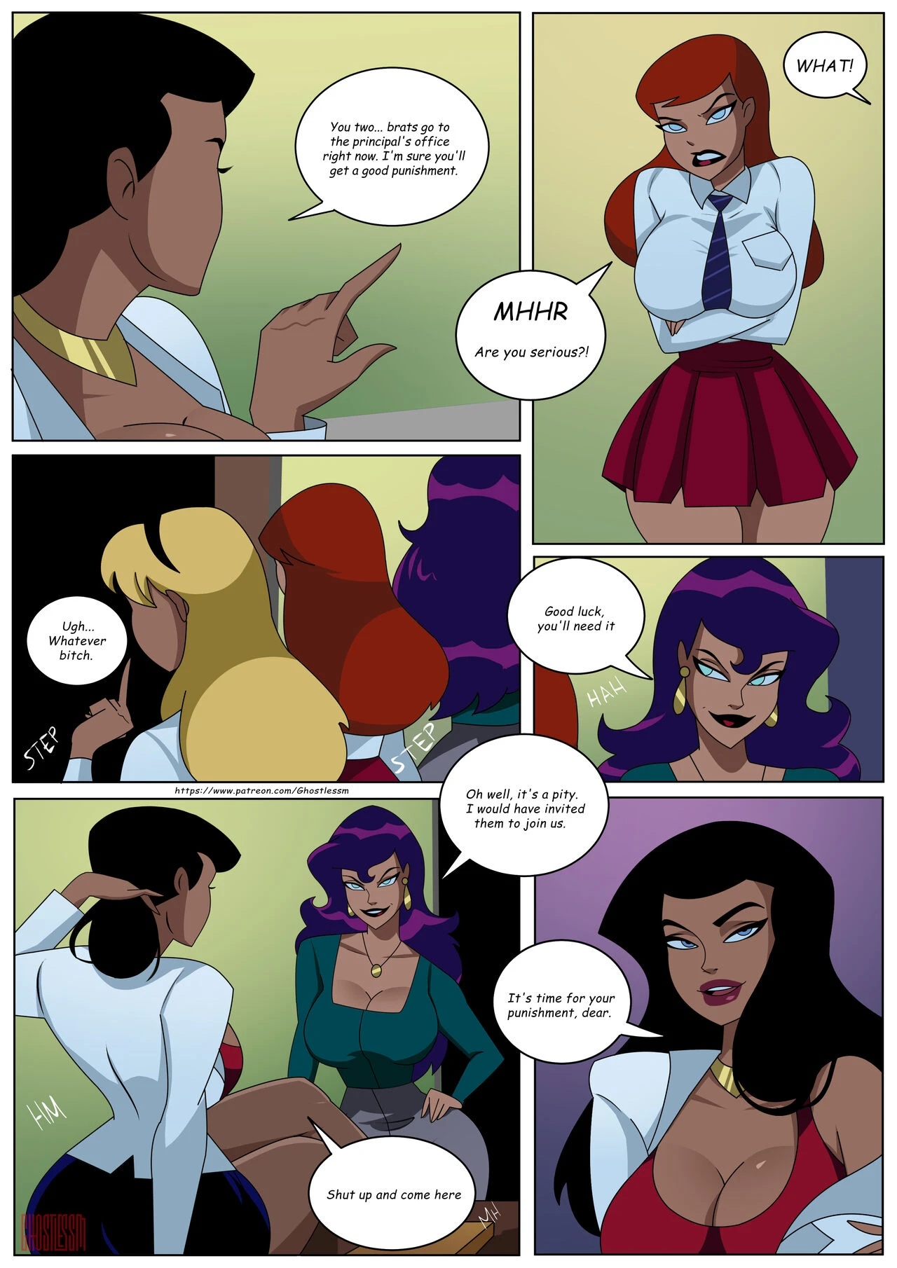 Hot Lessons porn comic picture 3