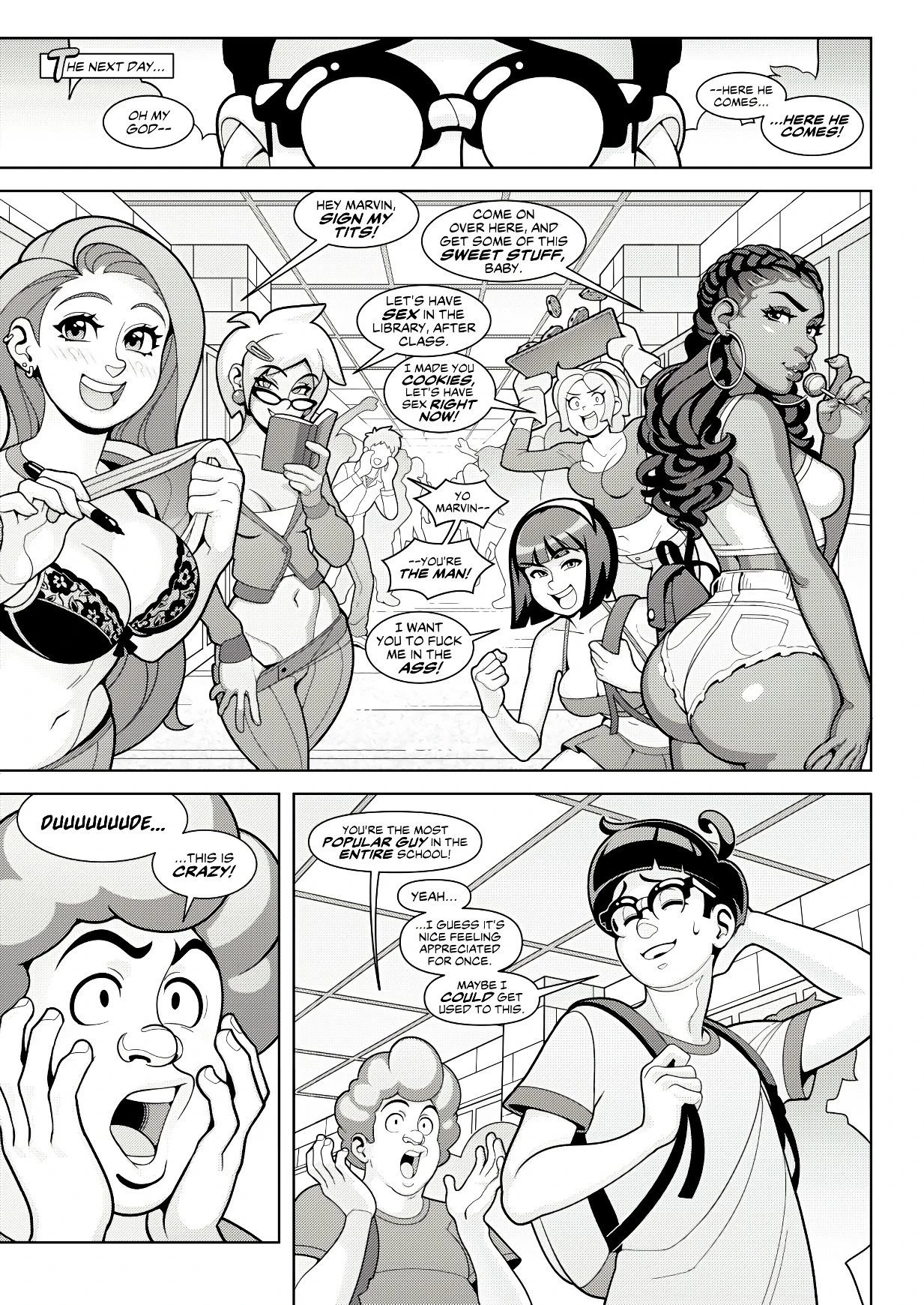 Hot Shit High 2 porn comic picture 83