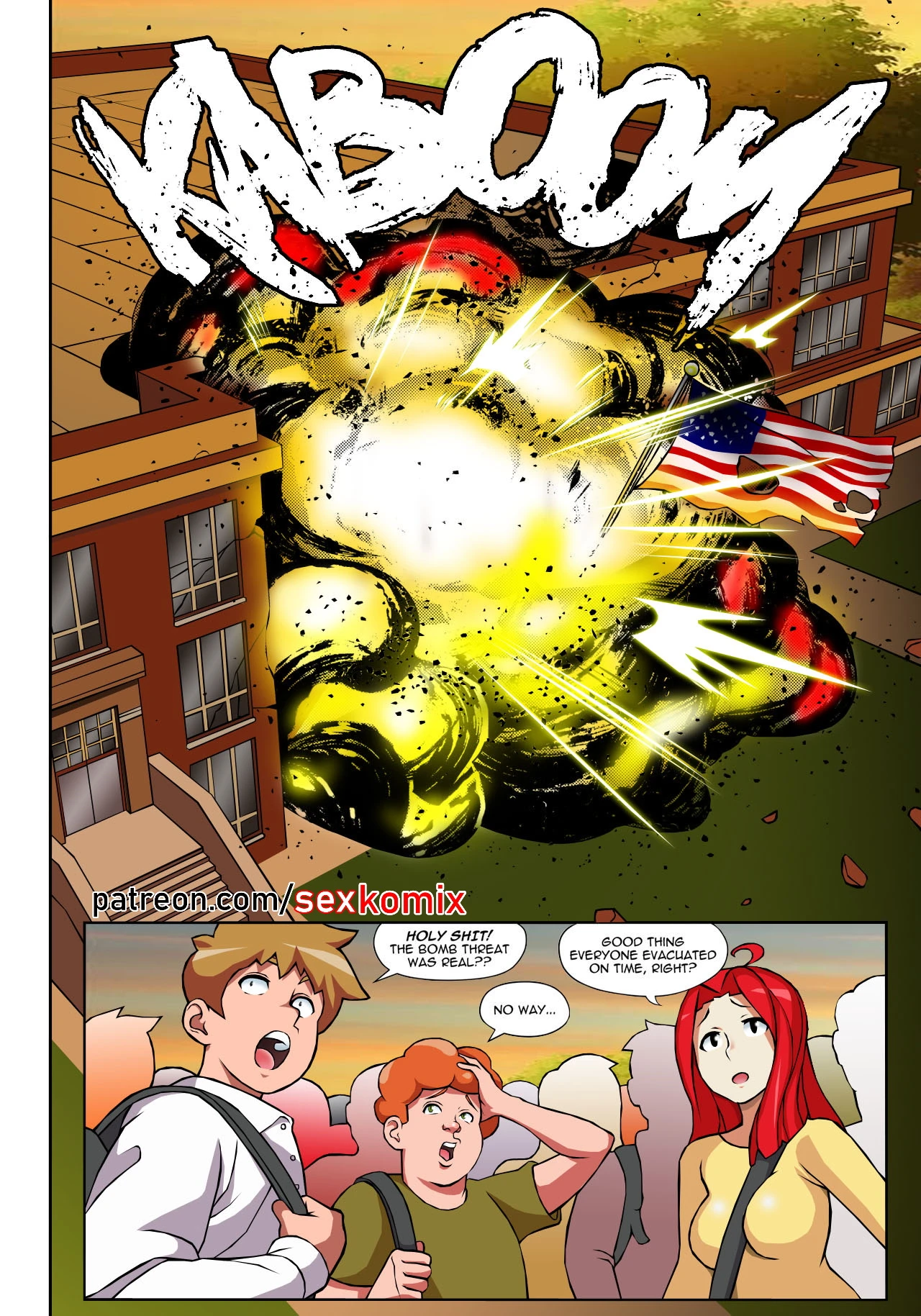 Hot Shit High! [Colorized] porn comic picture 31