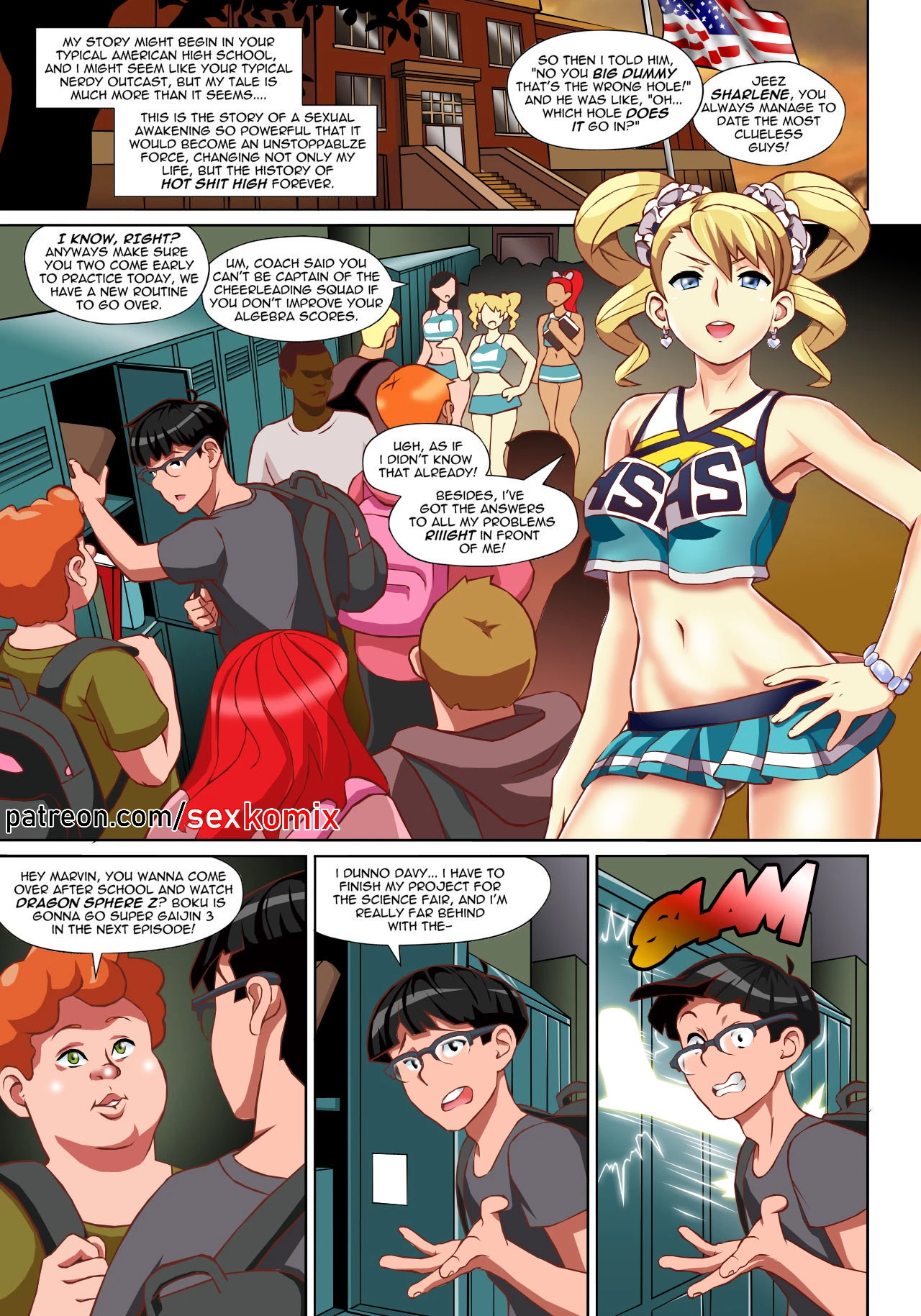 Hot Shit High! [Colorized] porn comic picture 4