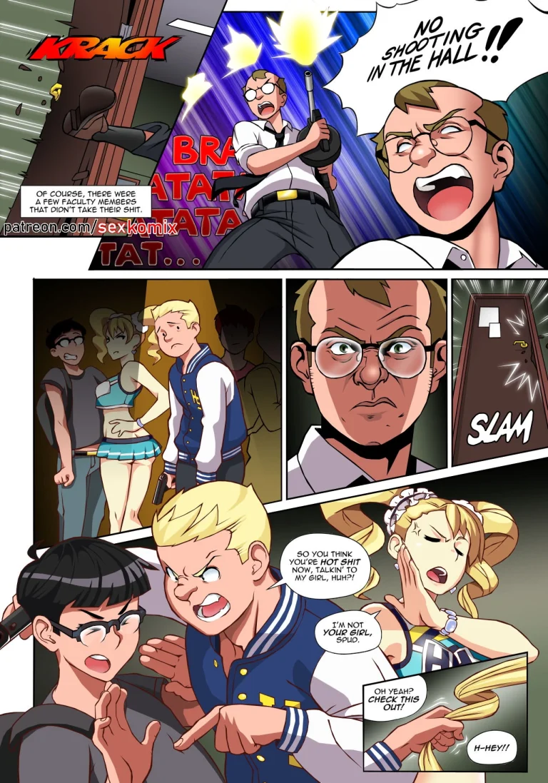 Hot Shit High! [Colorized] porn comic picture 7