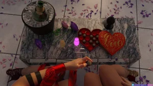 Hot valentines day UK porn comic picture 1