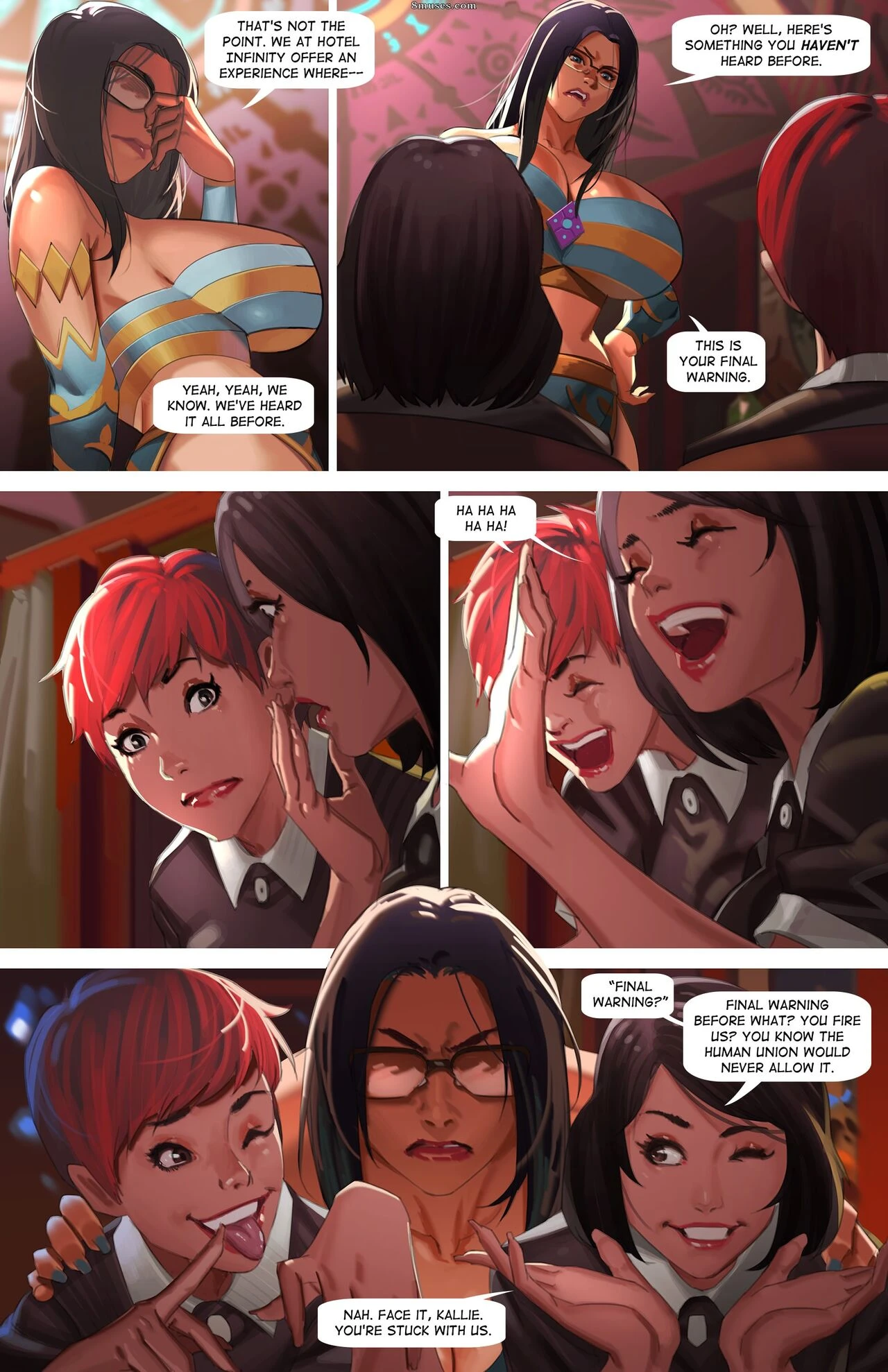 Hotel Infinity porn comic picture 6