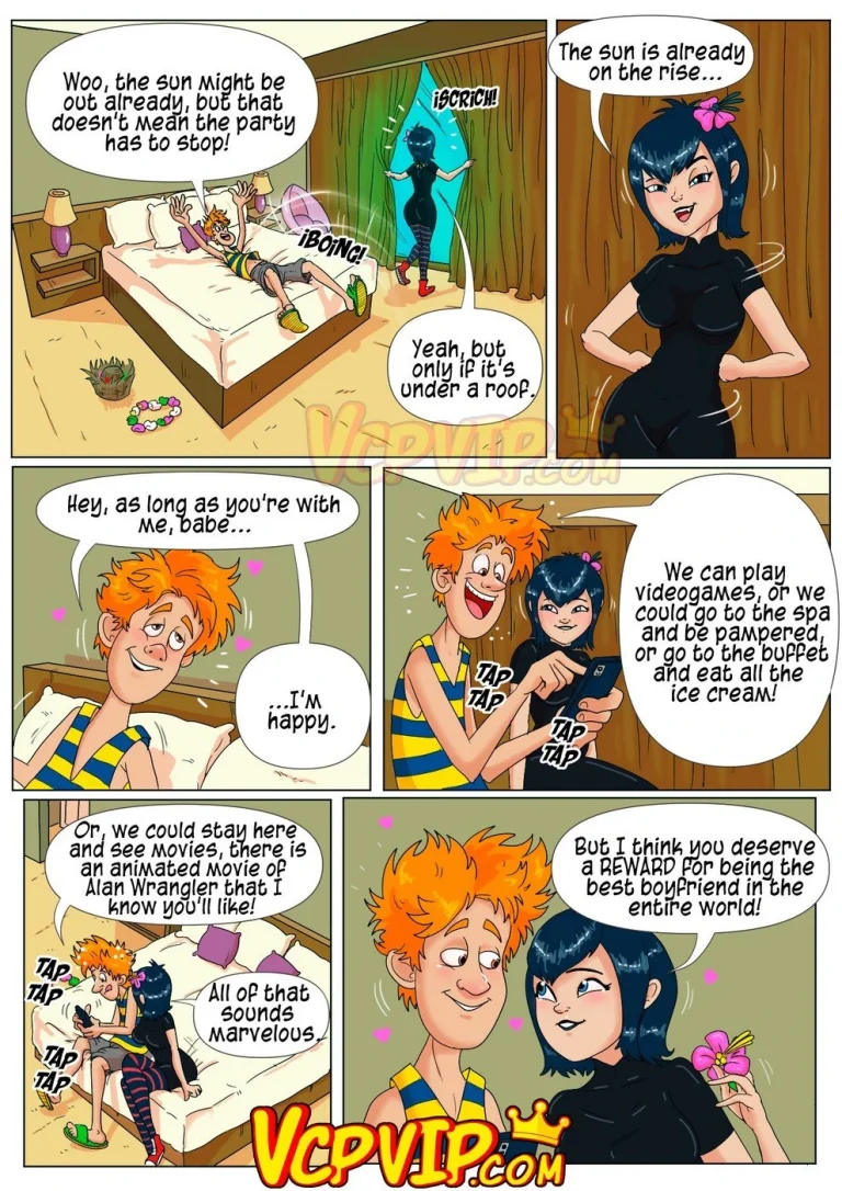 Hotel Transylvania Una Noche Aterradoramente Sensual porn comic picture 3