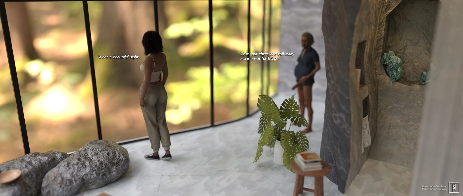 House in the Woods porn comic picture 8