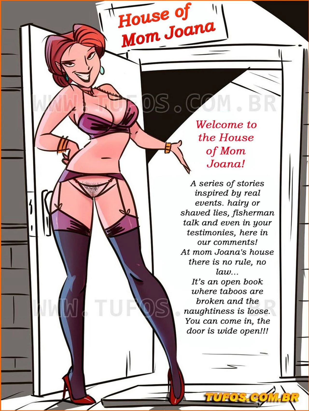 House of Mom Joana - 06 : The Boss's Wife porn comic picture 2