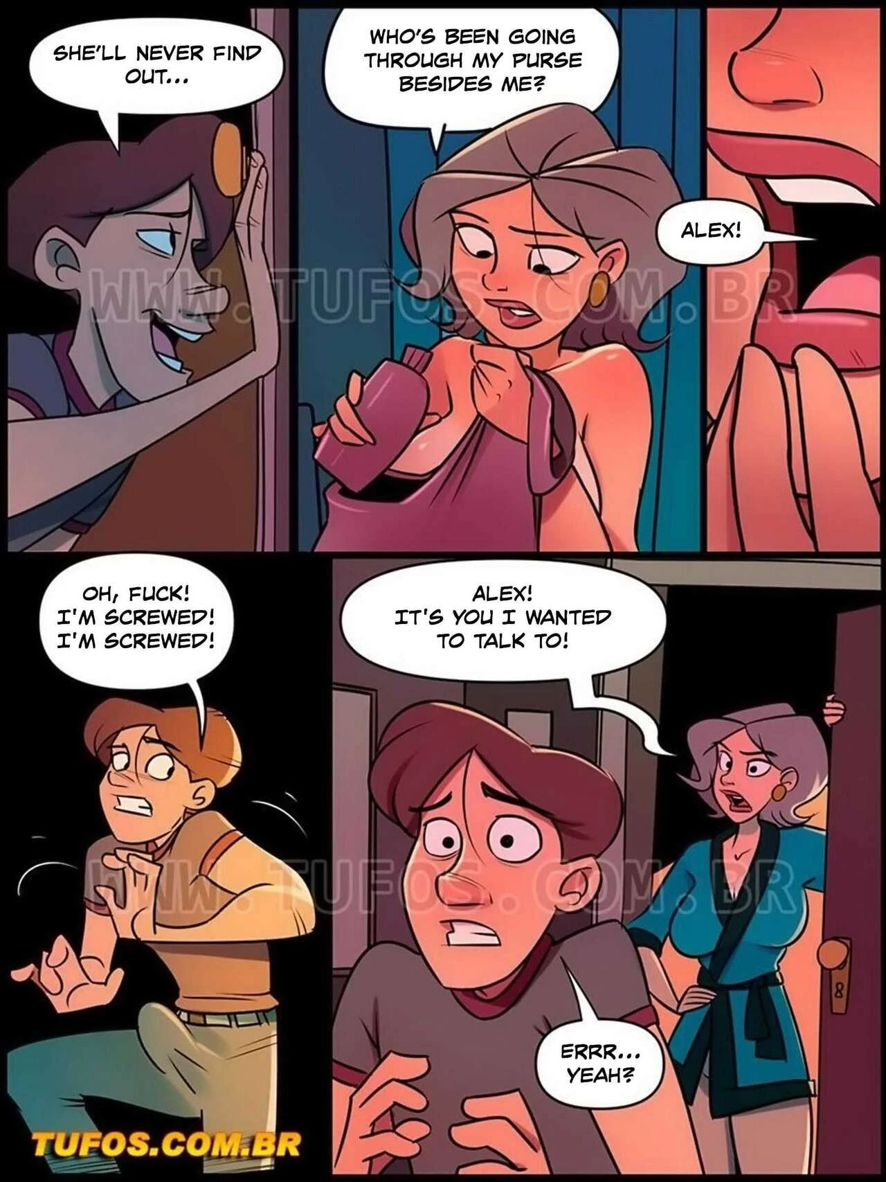 House Of Mom Joana 16 - Godmother’s Dildo porn comic picture 8