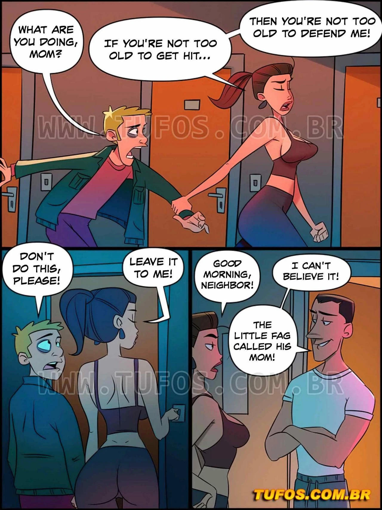 House Of Mom Joana 8 – Bullying In The Condo porn comic picture 4