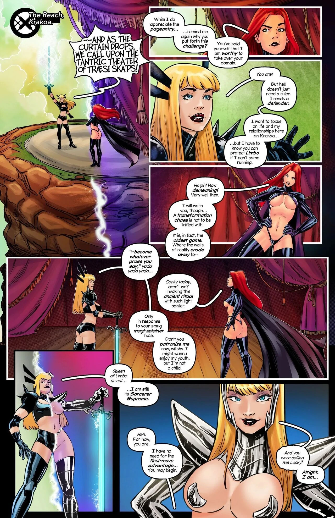 House Of XXX - A Game Of Life And Sex porn comic picture 3