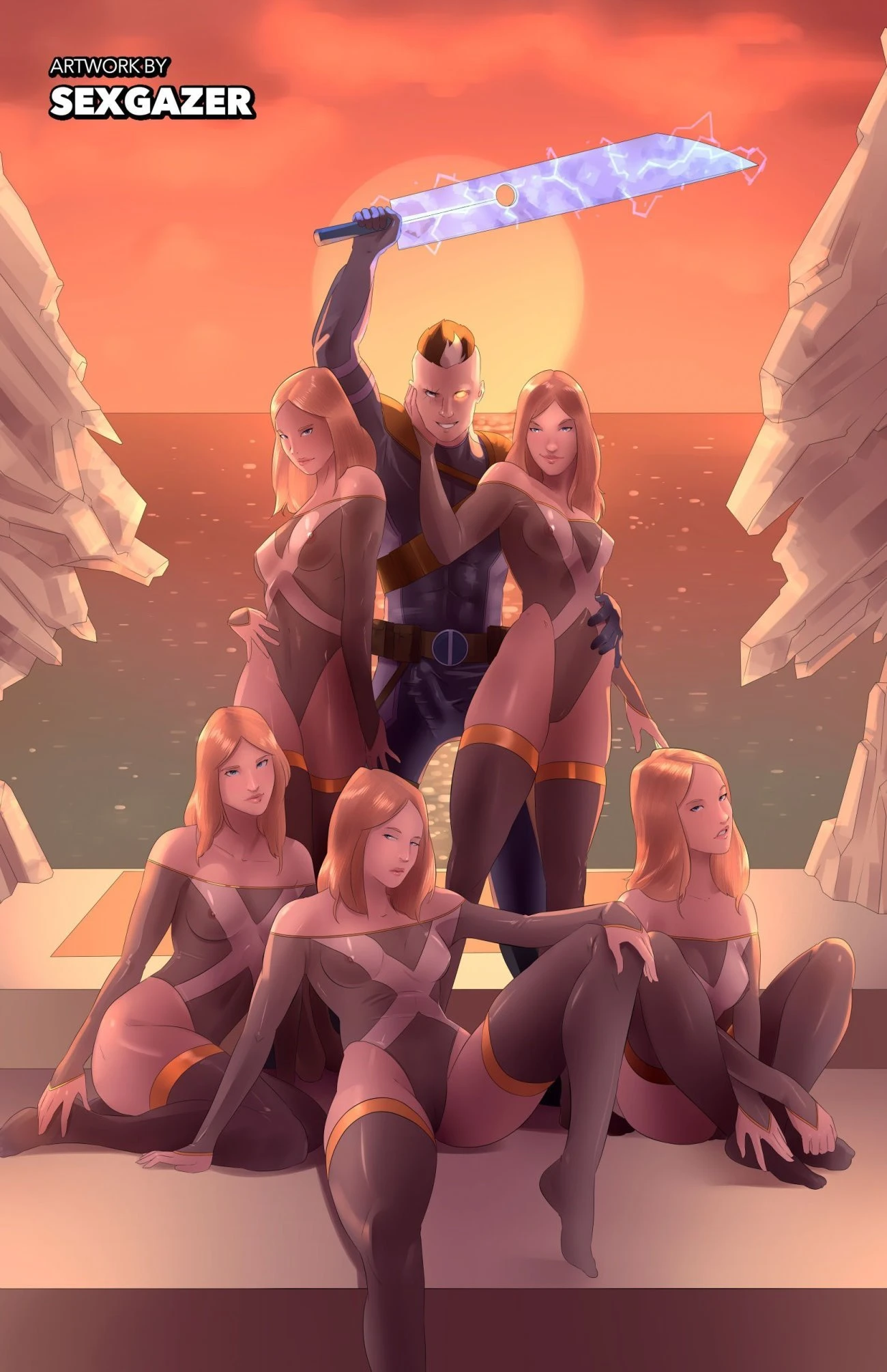 House Of XXX - Cable's Girls 2 porn comic picture 11