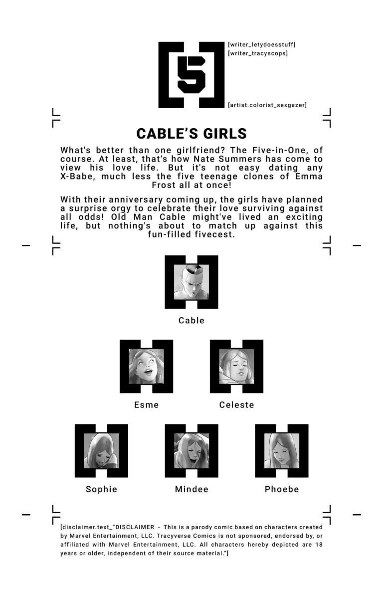 House Of XXX - Cable's Girls 2 porn comic picture 2