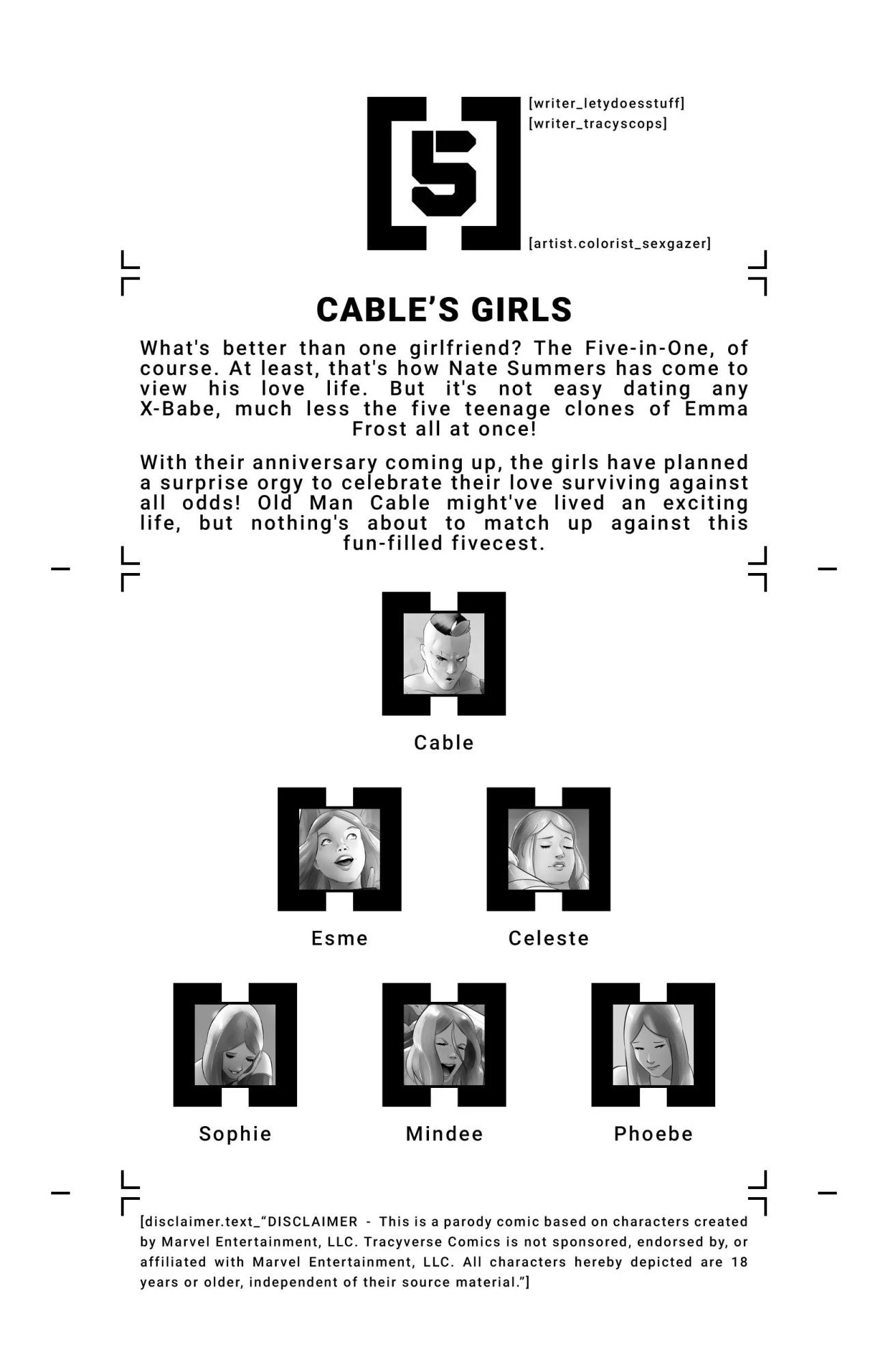 House Of XXX - Cable's Girls 2 porn comic picture 2