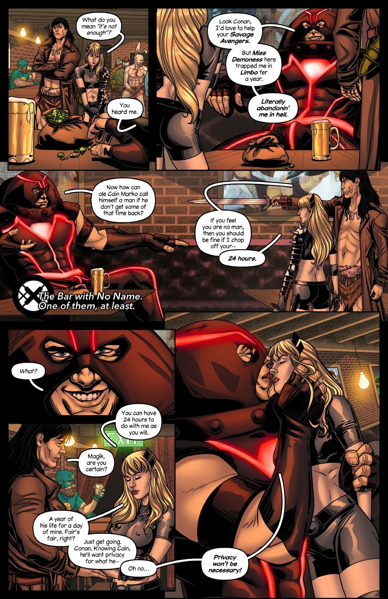 House of XXX- Juggerslut porn comic picture 3