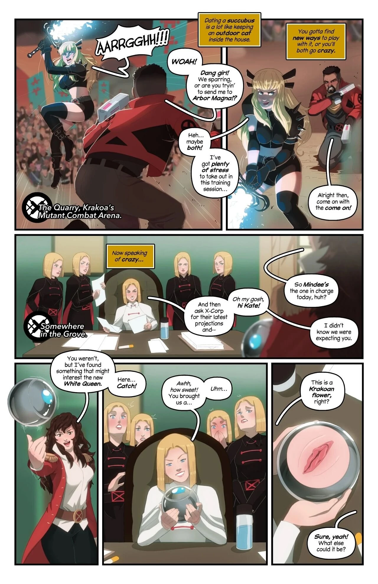 House of XXX - Pocket Portal ( porn comic picture 3