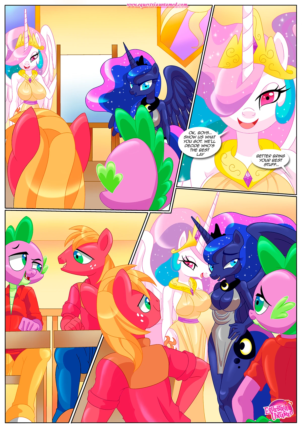 How Equestria Settles Disputes porn comic picture 11