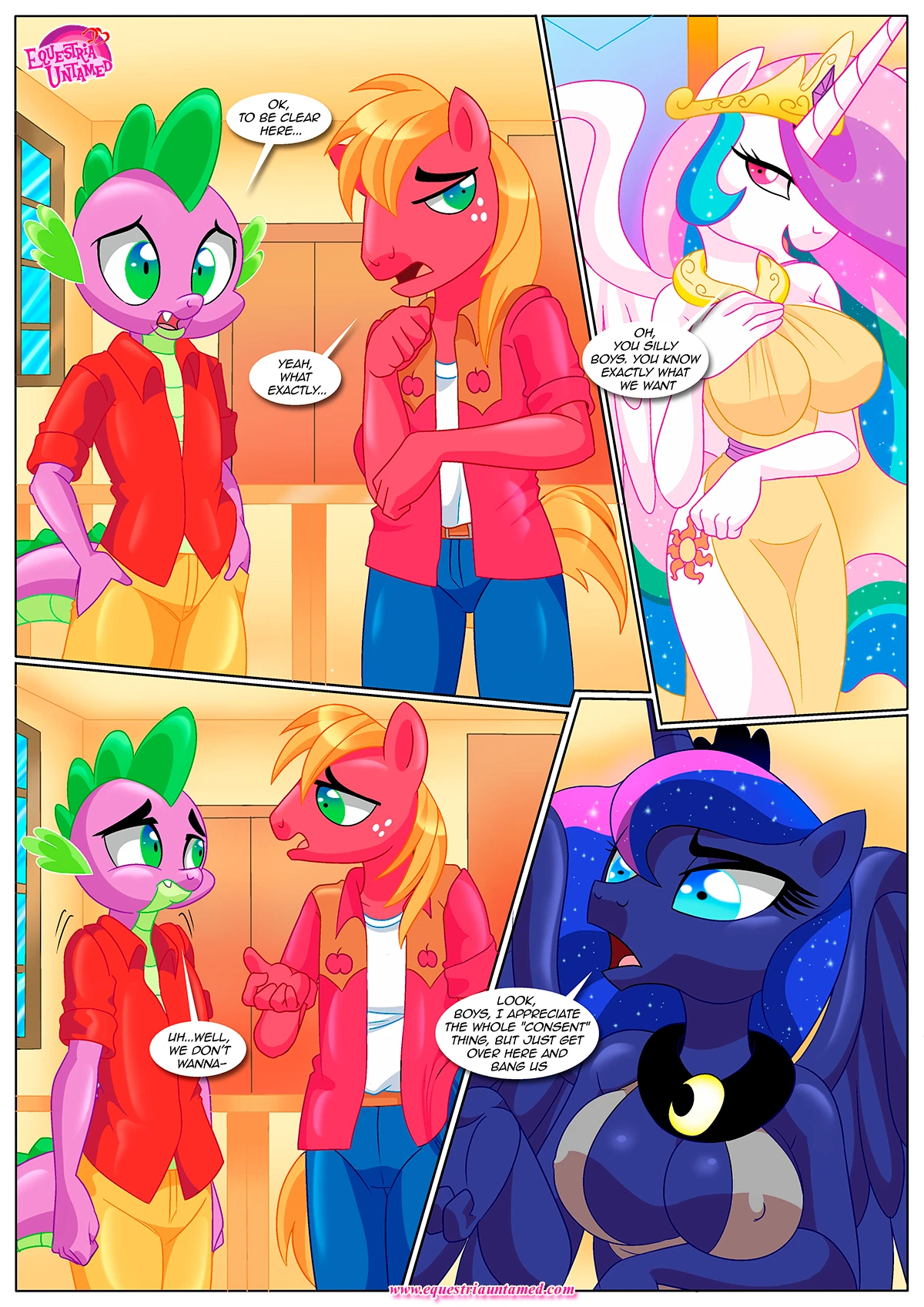 How Equestria Settles Disputes porn comic picture 12