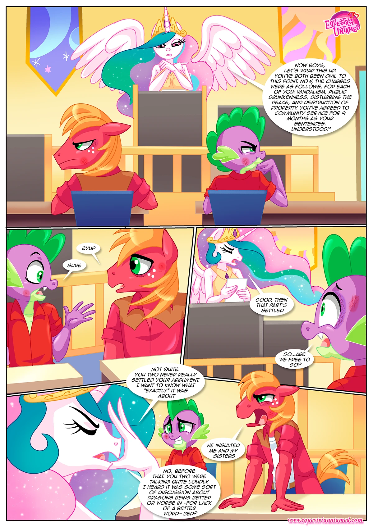 How Equestria Settles Disputes porn comic picture 5