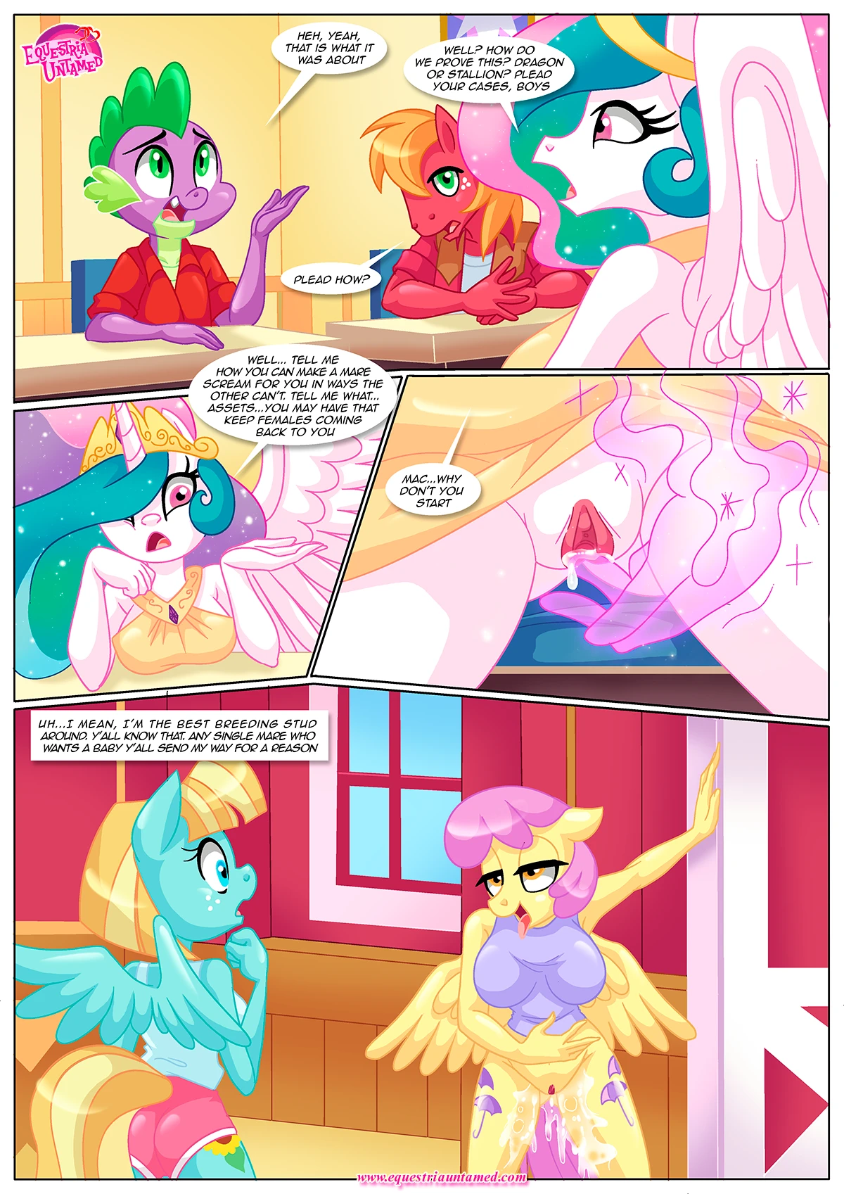 How Equestria Settles Disputes porn comic picture 6