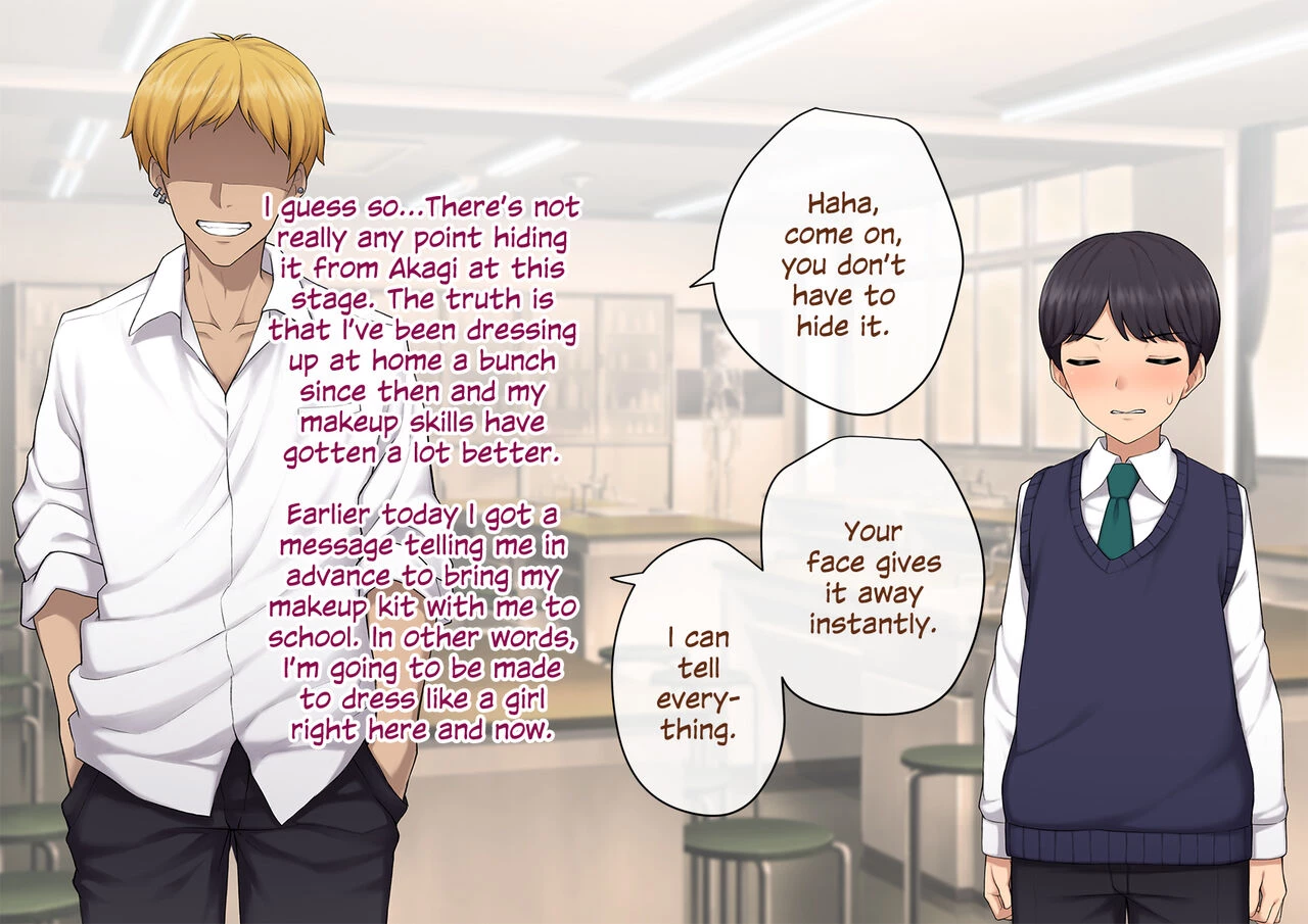 How I Became His GF ~A Cool Guy Turned Crossdressing Addict~ | Kare no Kanojo ni Natta Boku ~Cool na Danshi ga Josou ni Hamatte Ochiru made~ porn comic picture 192