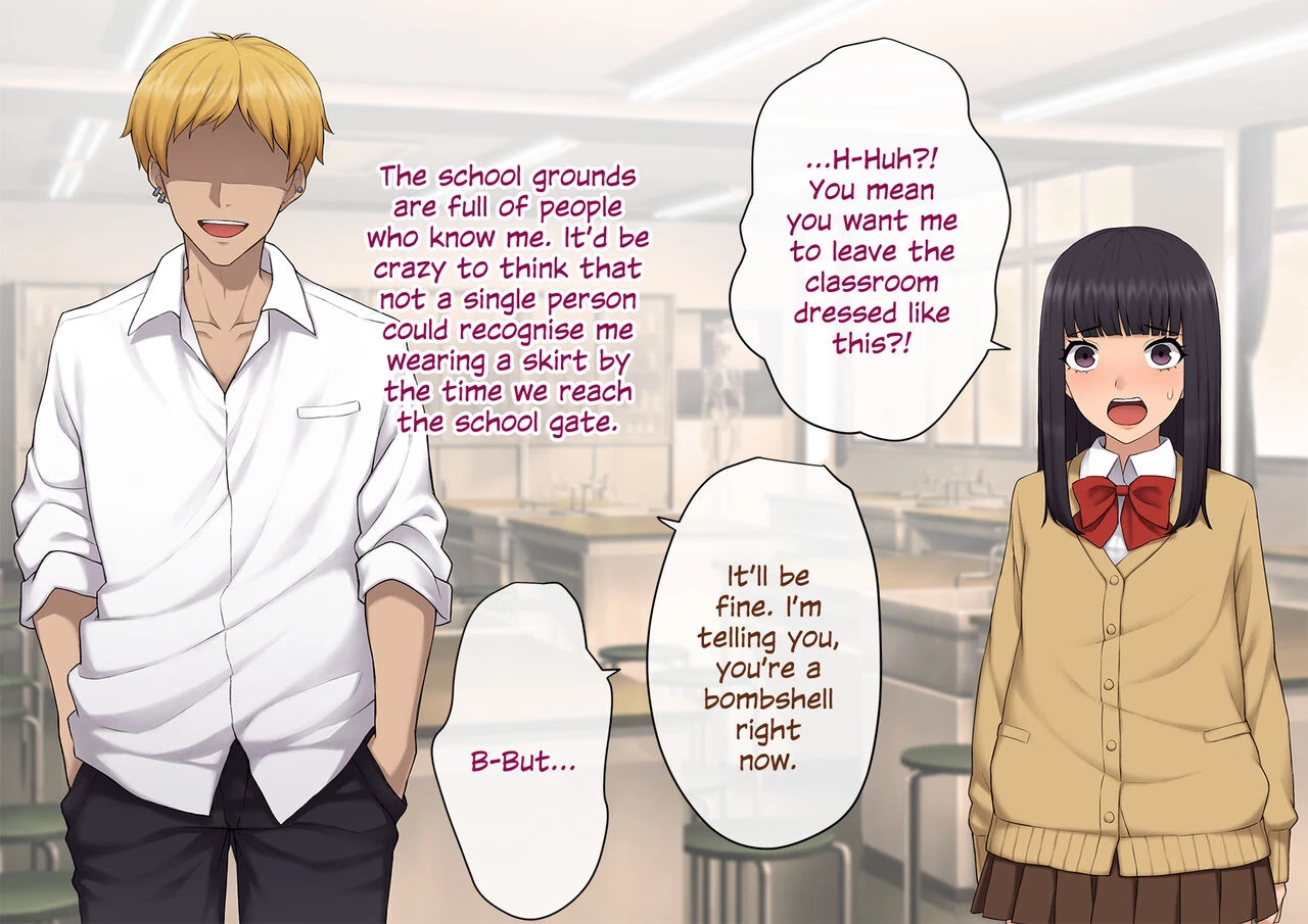 How I Became His GF ~A Cool Guy Turned Crossdressing Addict~ | Kare no Kanojo ni Natta Boku ~Cool na Danshi ga Josou ni Hamatte Ochiru made~ porn comic picture 202