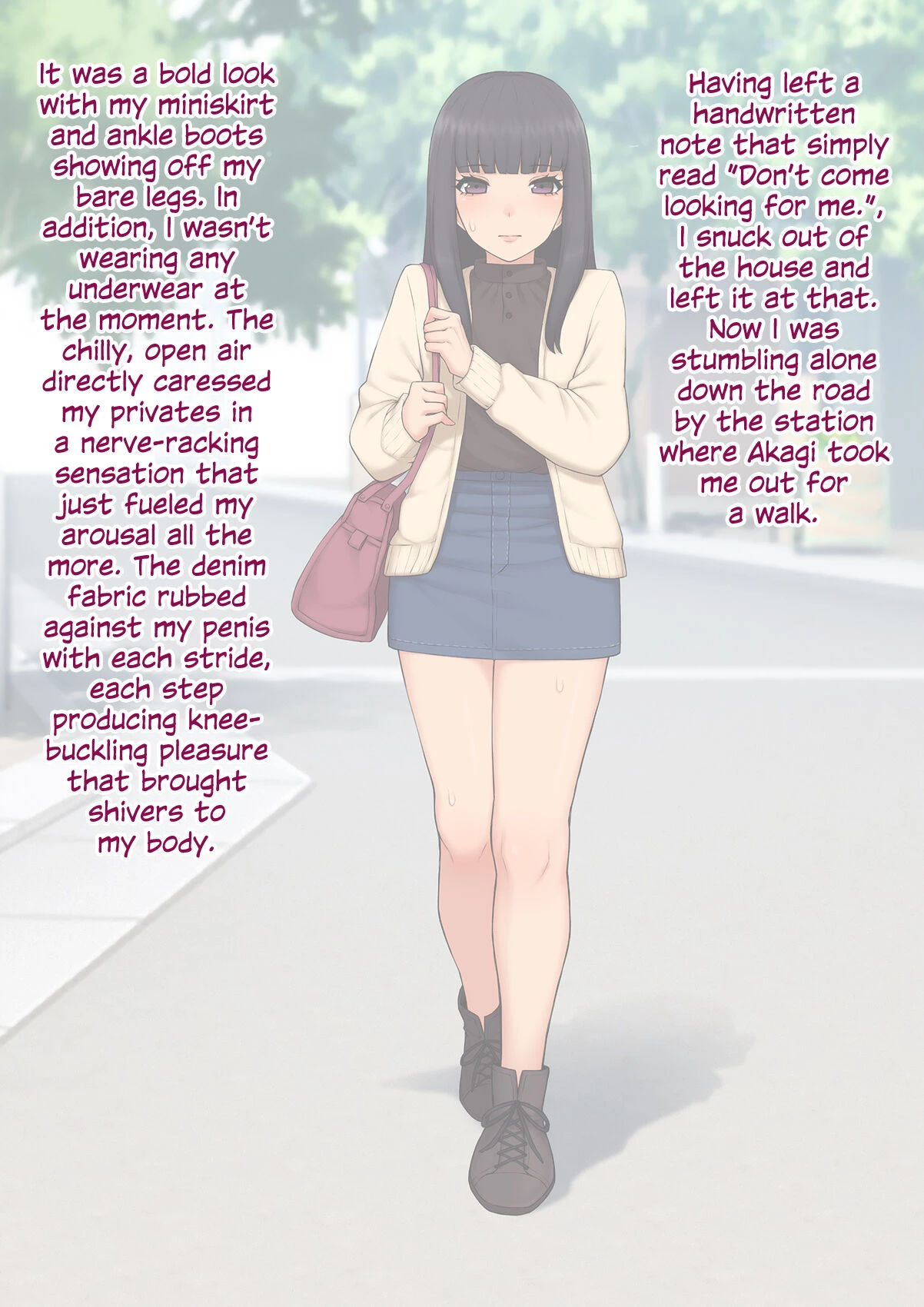 How I Became His GF ~A Cool Guy Turned Crossdressing Addict~ | Kare no Kanojo ni Natta Boku ~Cool na Danshi ga Josou ni Hamatte Ochiru made~ porn comic picture 325