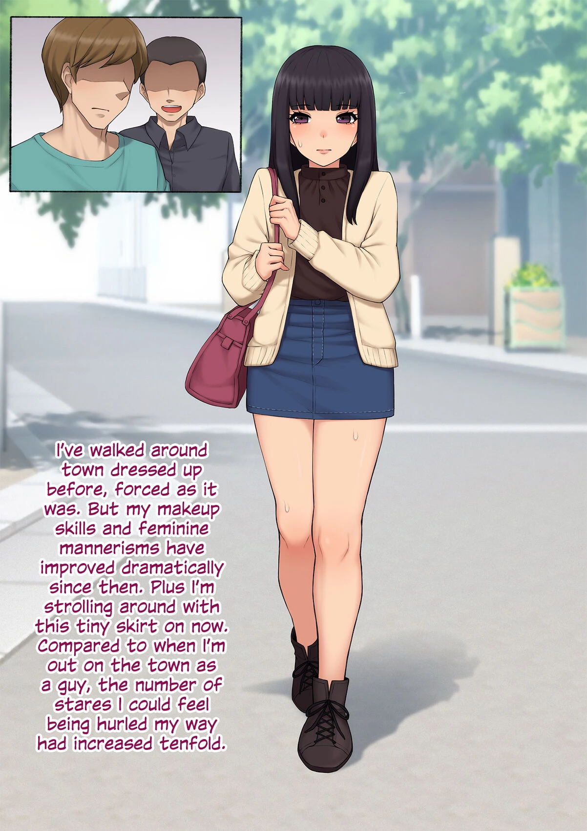 How I Became His GF ~A Cool Guy Turned Crossdressing Addict~ | Kare no Kanojo ni Natta Boku ~Cool na Danshi ga Josou ni Hamatte Ochiru made~ porn comic picture 328