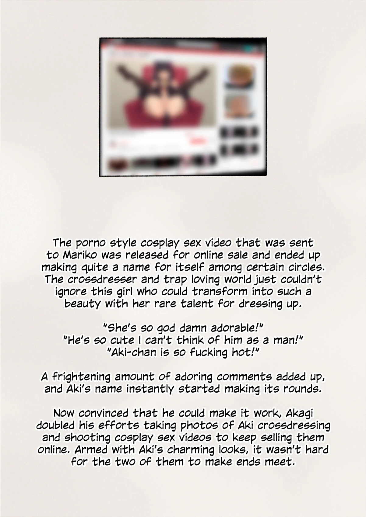 How I Became His GF ~A Cool Guy Turned Crossdressing Addict~ | Kare no Kanojo ni Natta Boku ~Cool na Danshi ga Josou ni Hamatte Ochiru made~ porn comic picture 434