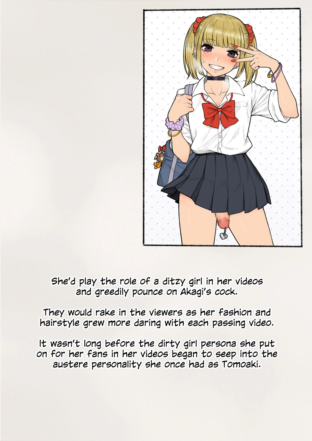 How I Became His GF ~A Cool Guy Turned Crossdressing Addict~ | Kare no Kanojo ni Natta Boku ~Cool na Danshi ga Josou ni Hamatte Ochiru made~ porn comic picture 436