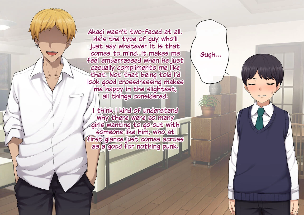 How I Became His GF ~A Cool Guy Turned Crossdressing Addict~ | Kare no Kanojo ni Natta Boku ~Cool na Danshi ga Josou ni Hamatte Ochiru made~ porn comic picture 98