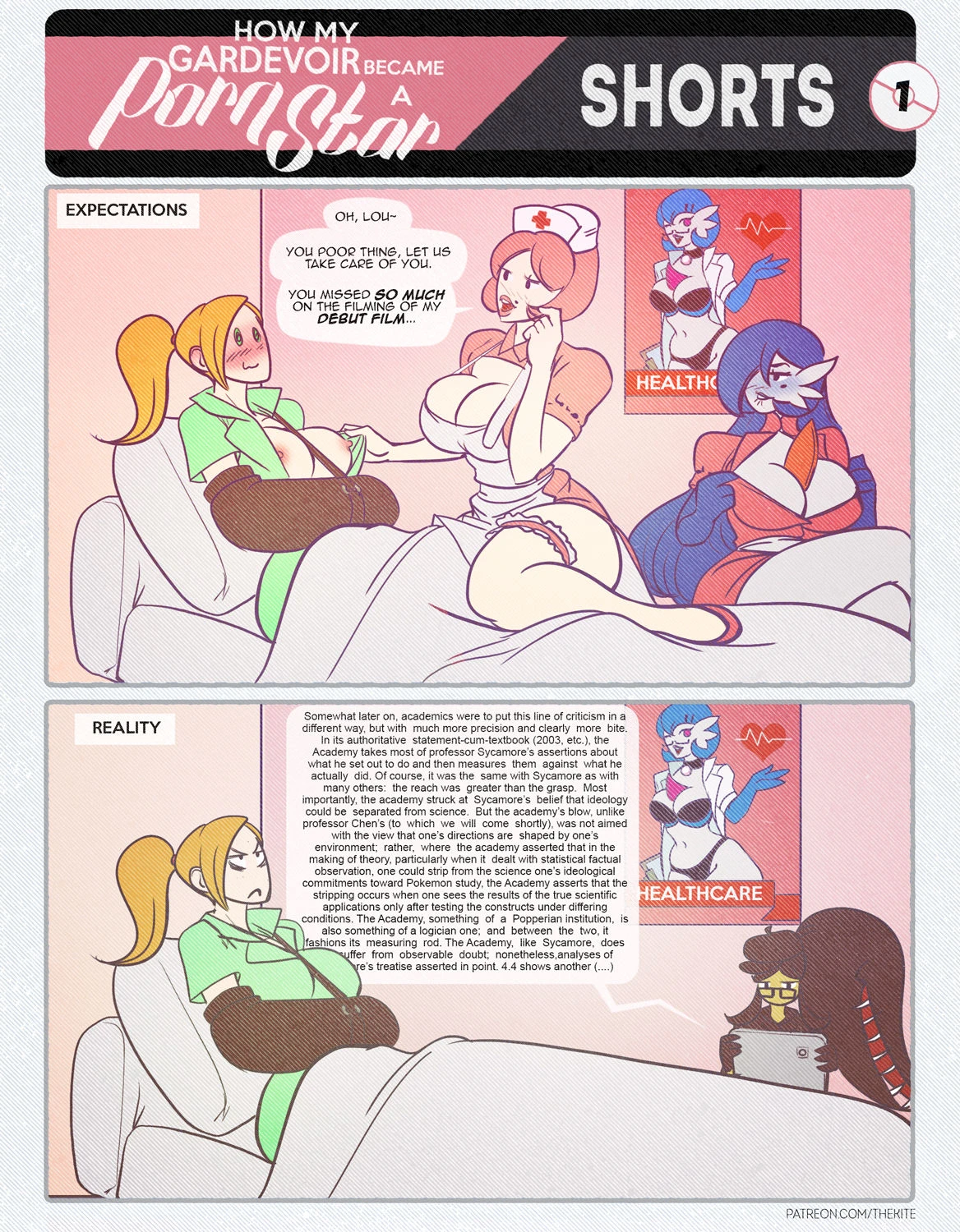 How My Gardevoir Became a Porn Star! Shorts porn comic picture 1