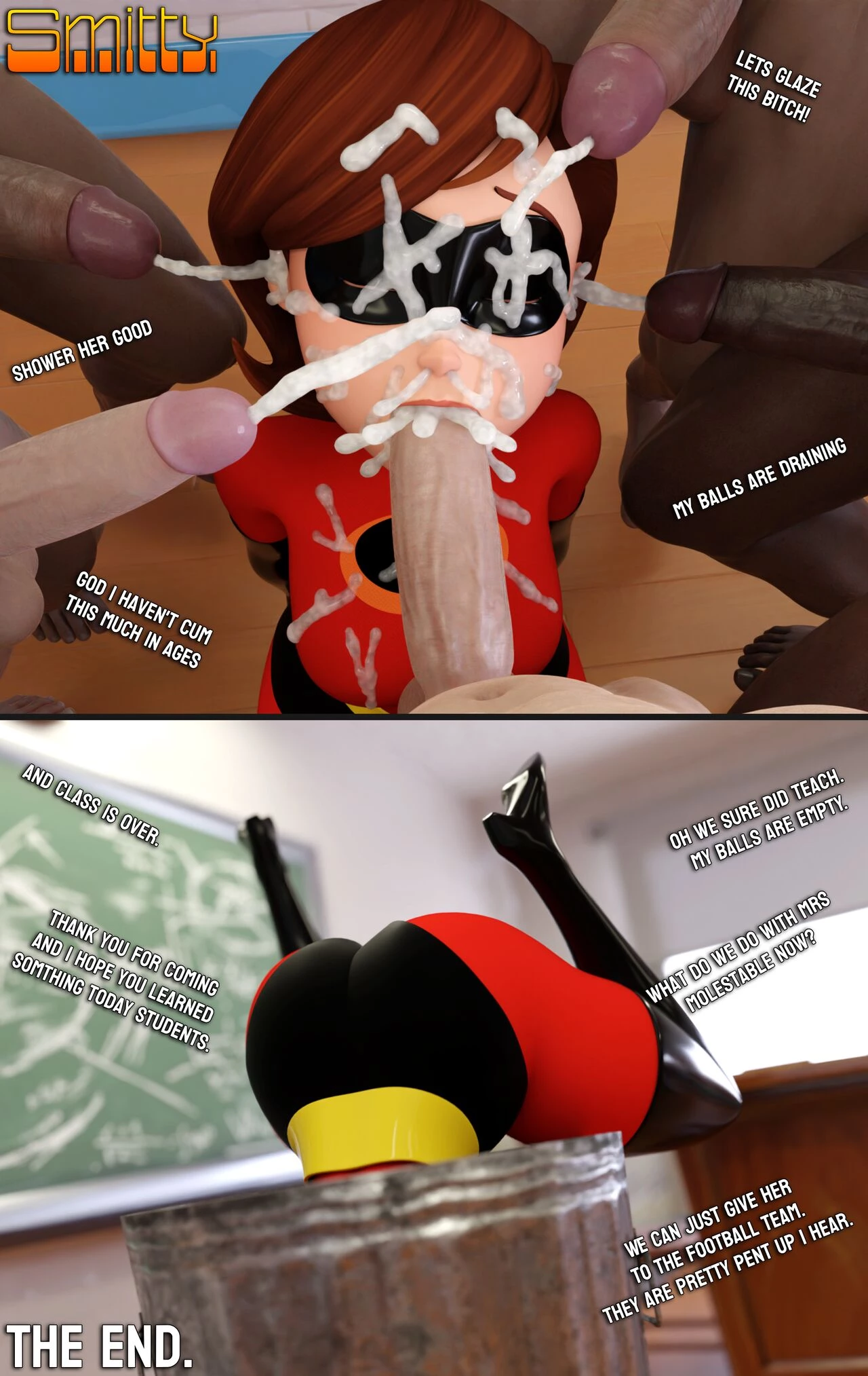 How to Defeat a Heroine, with Special Guest Elastigirl porn comic picture 16