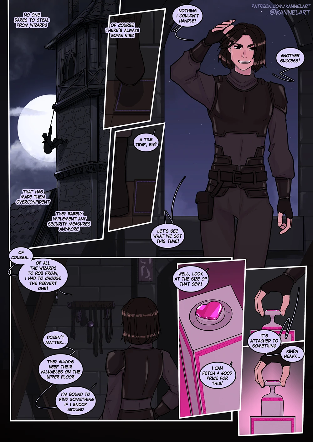 How to Rob a Wizard porn comic picture 1