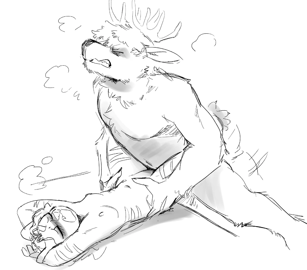 How to Tame a Weredeer: A Closer Look porn comic picture 21