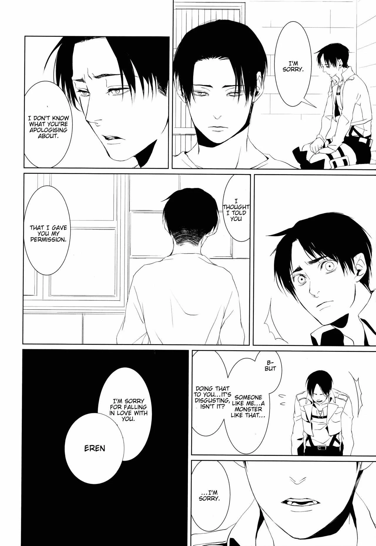 [HPK (Kurosuke AA)] Shounen Kakkyuu (Shingeki no Kyoujin) [English] [lamperouge-1] [Digital] porn comic picture 28