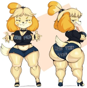 Hug Isabelle porn comic picture 1