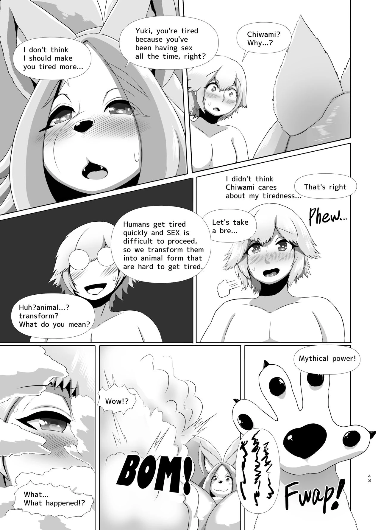 Huge breasts Chihuahua shrine maiden Episode to meet for the first time | Deka Bakunyuu Chihuahua Miko Deai Hen porn comic picture 43