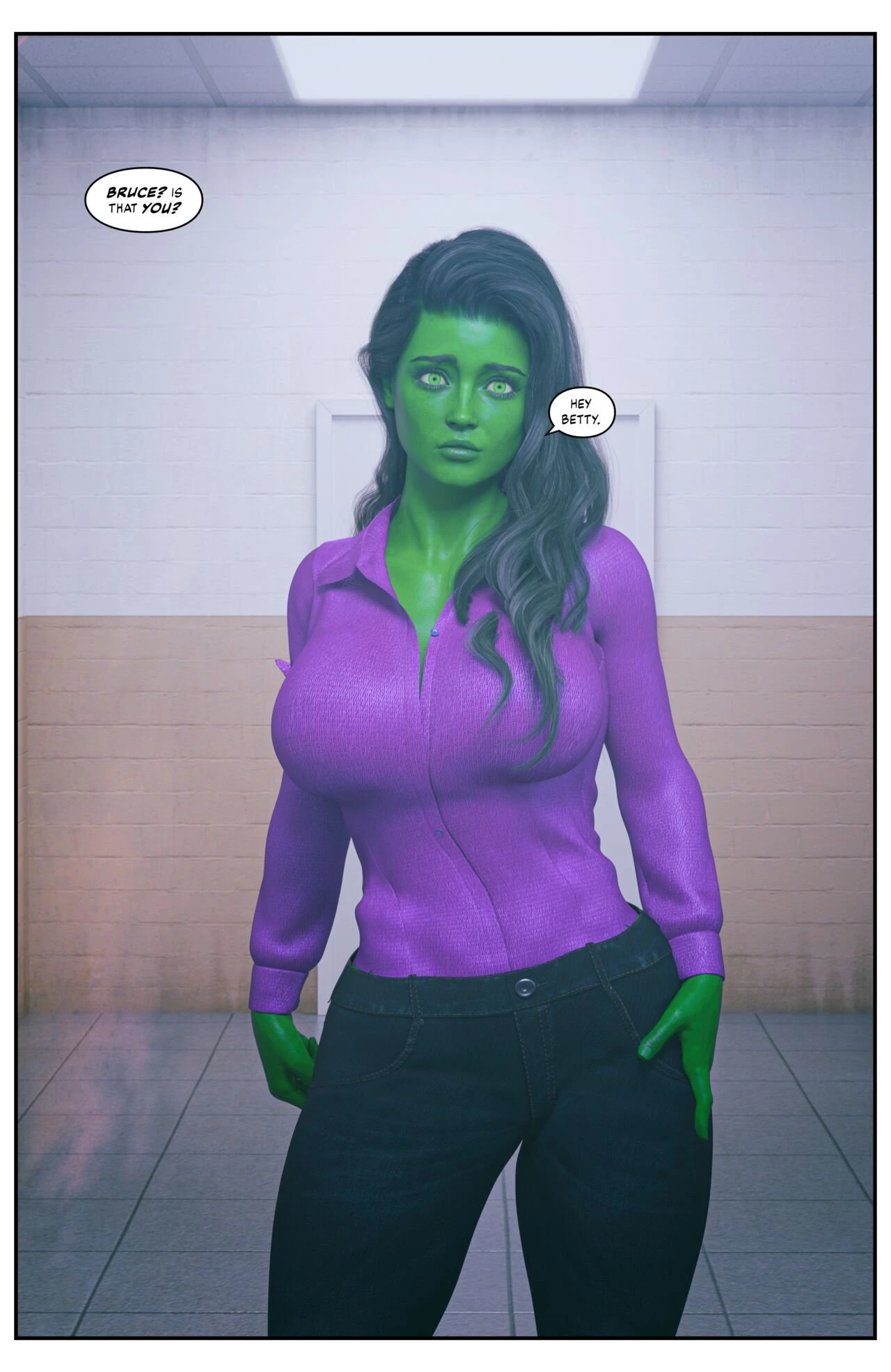 Hulk: Bustier porn comic picture 12