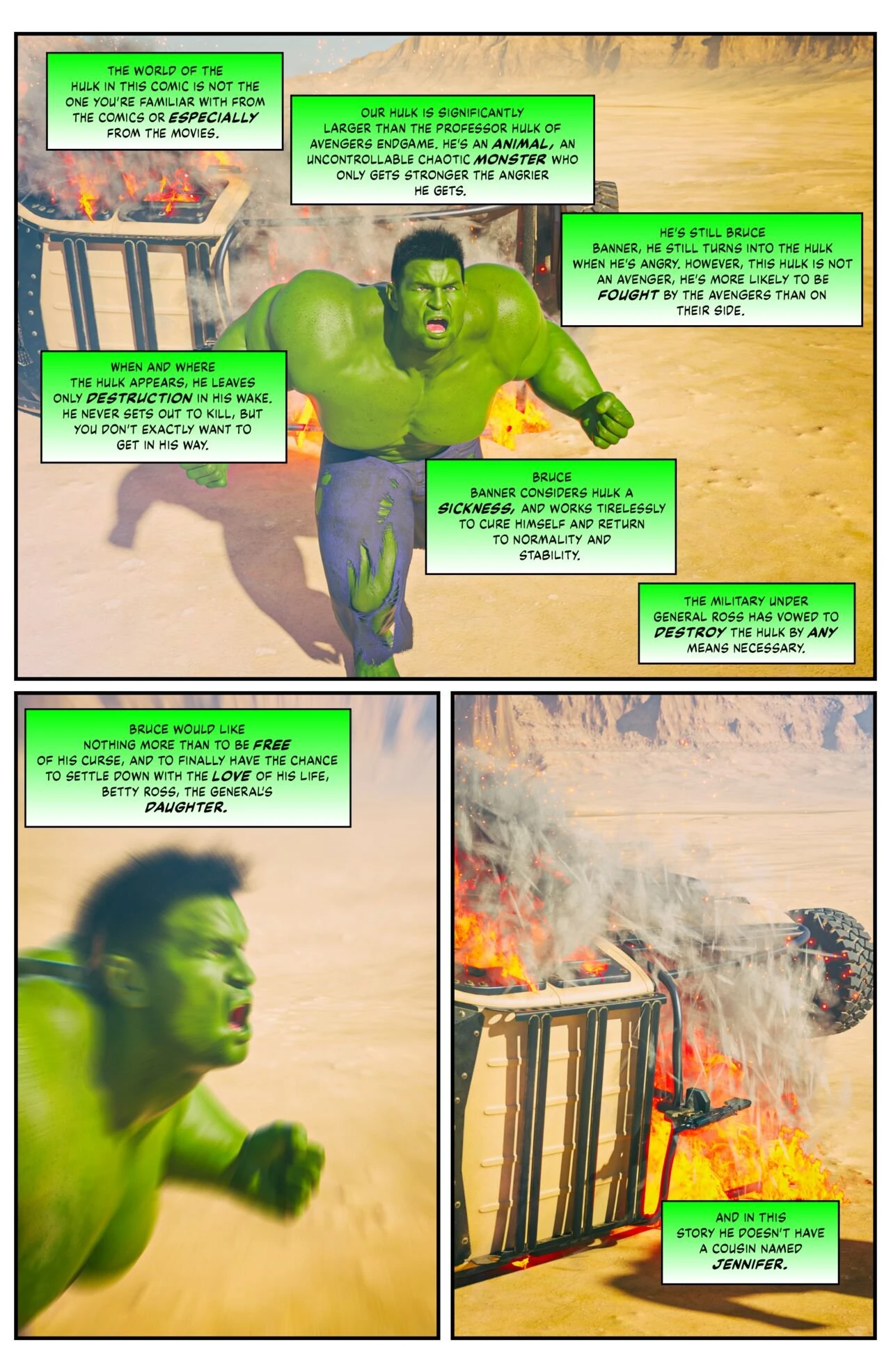 Hulk: Bustier porn comic picture 2