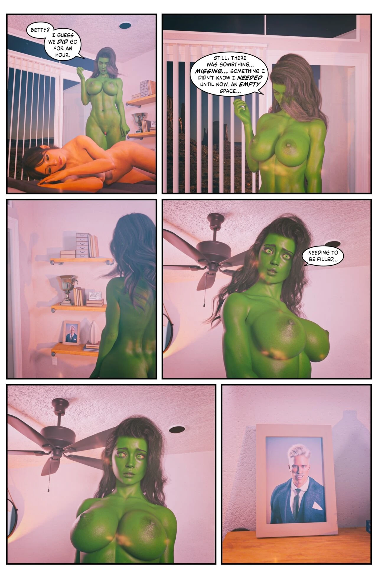 Hulk: Bustier porn comic picture 20