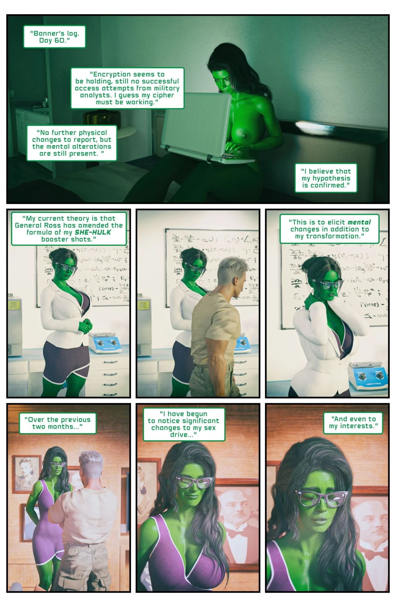 Hulk: Bustier porn comic picture 21