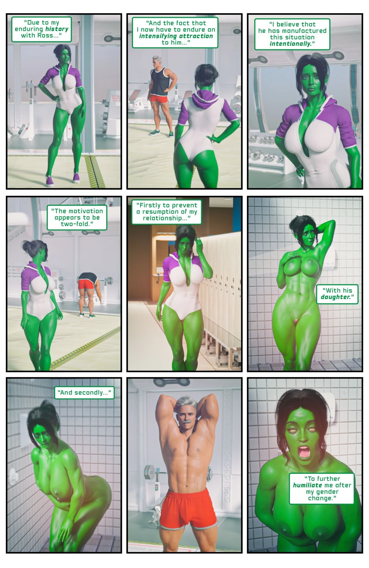 Hulk: Bustier porn comic picture 22