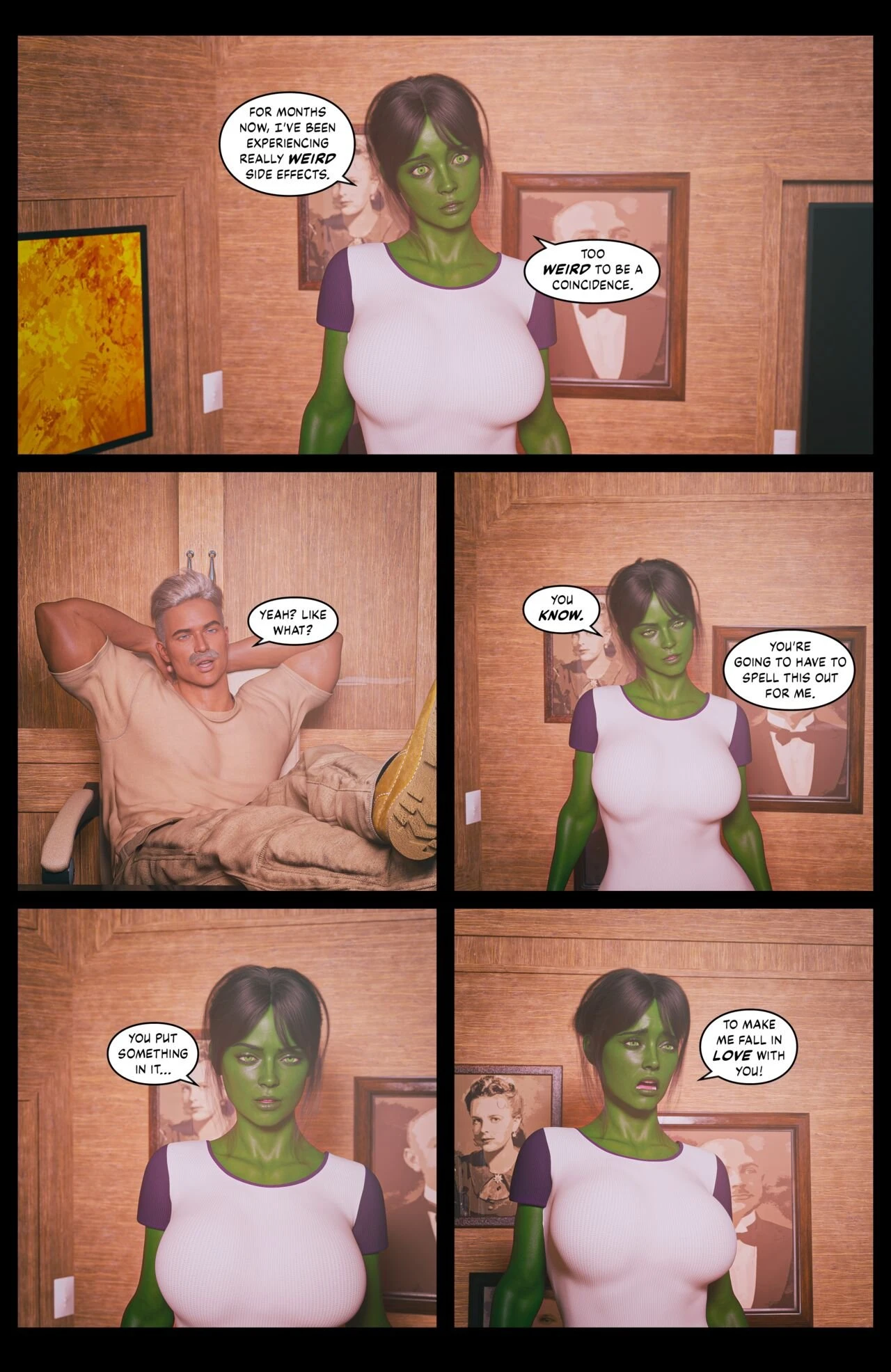 Hulk: Bustier porn comic picture 26