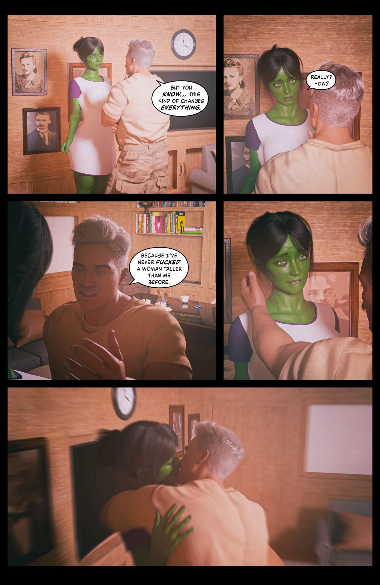 Hulk: Bustier porn comic picture 28