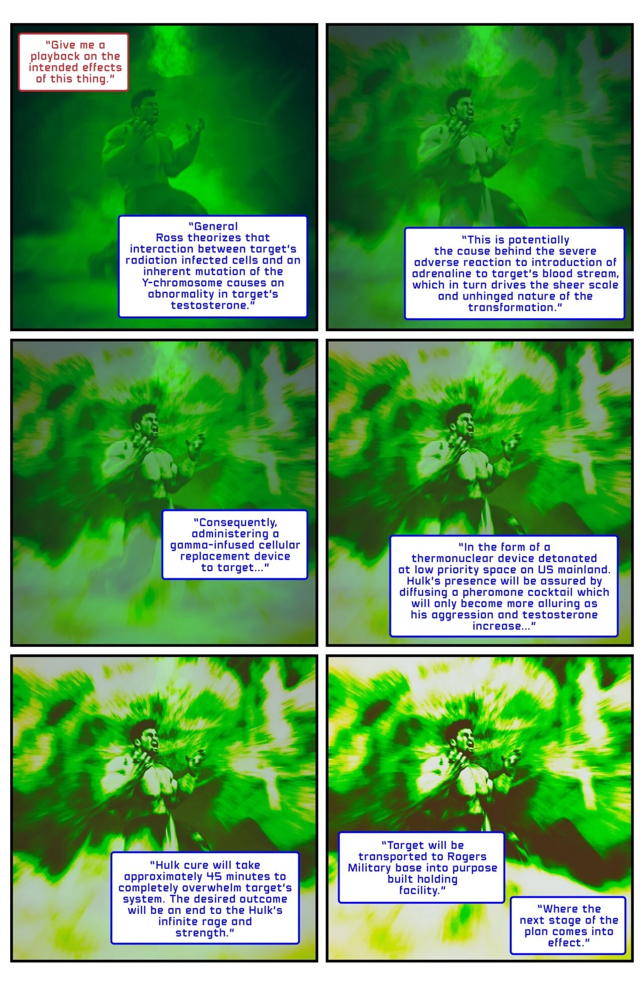 Hulk: Bustier porn comic picture 5