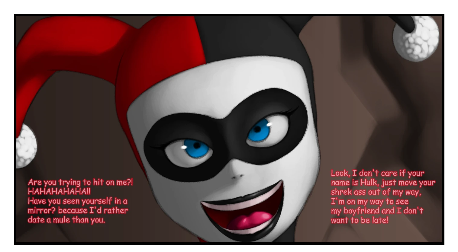 Hulk SMASH pussies porn comic picture 3